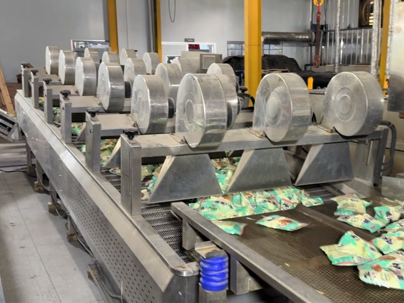 江西竹筍巴氏殺 菌風(fēng)干流水線(xiàn)